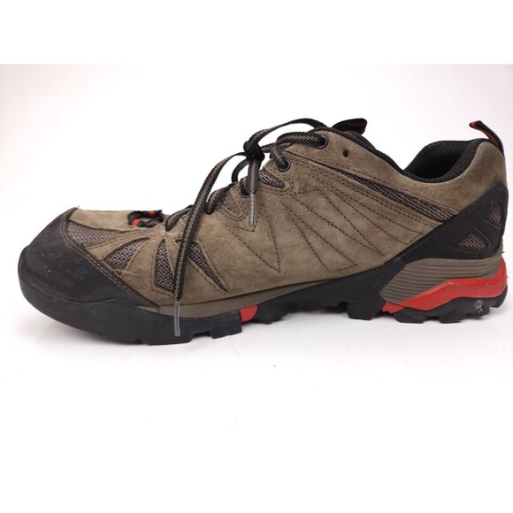 Merrell Men\'s Brown Capra Hiking Shoes Size 14 Nubuck Select Dry Vibram main image 4